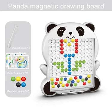 Premium Panda Magnetic Beads Drawing Board
